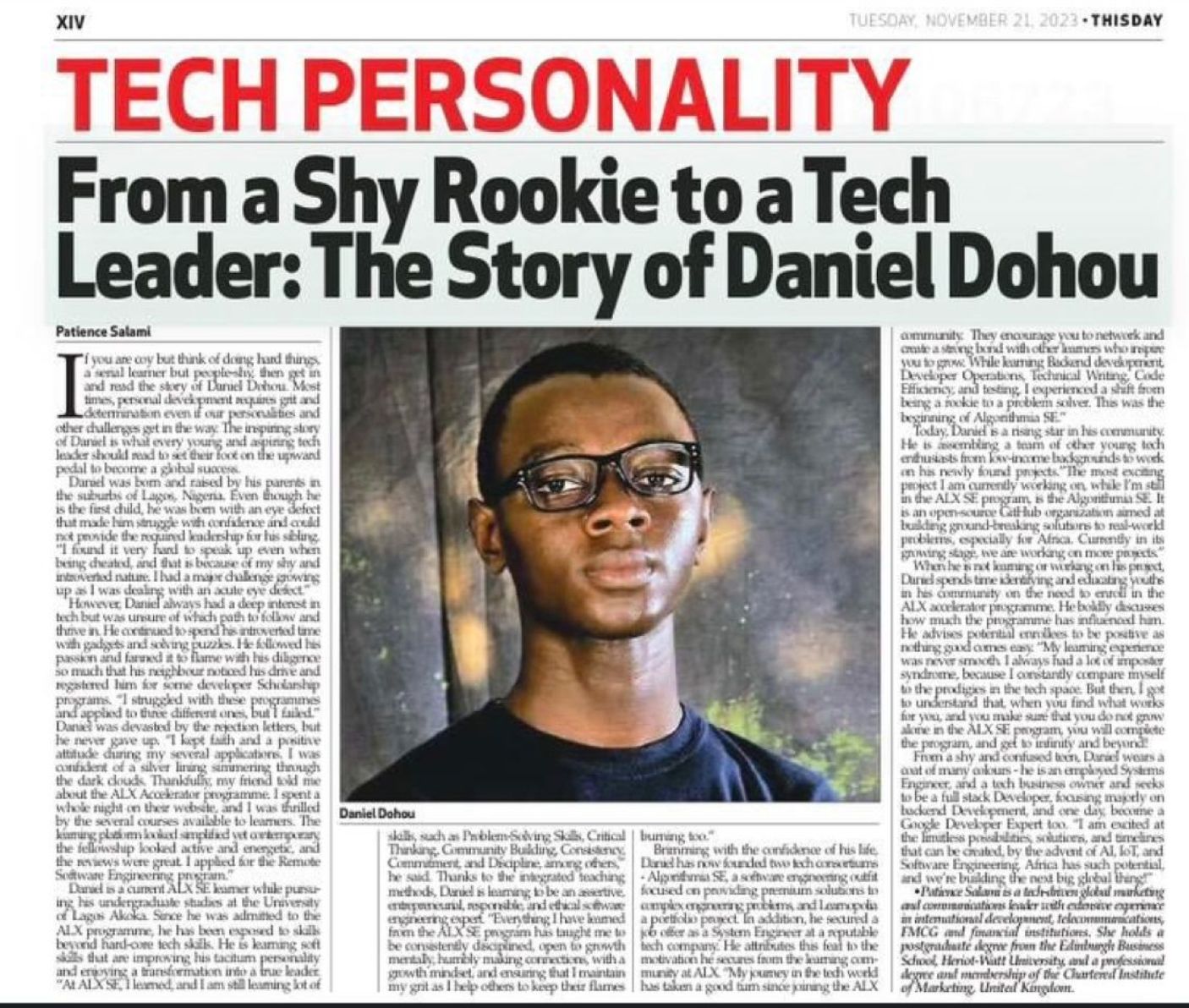 My Newspaper Spotlight